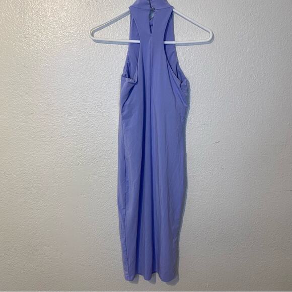 HATCH Maternity The Body High Neck Bodycon Periwinkle / Purple Dress Size XS - Picture 7 of 12